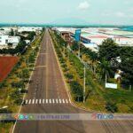 Main entrance road to Long Khanh Industrial Park - Dong Nai - TTTFIC Group