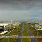 Main entrance road to Long Khanh Industrial Park - Dong Nai - TTTFIC Group