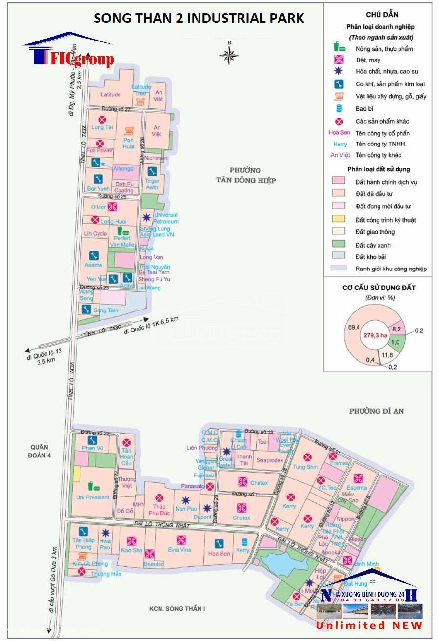 Song Than 2 Industrial Park - Binh Duong Province - tttfic.com