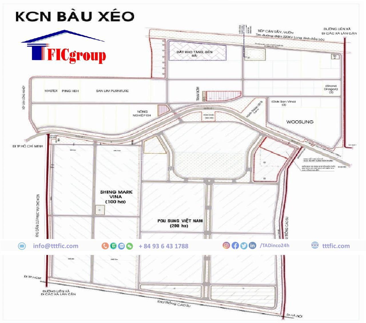 Bau Xeo Industrial Park - Dong Nai Province - tttfic.com