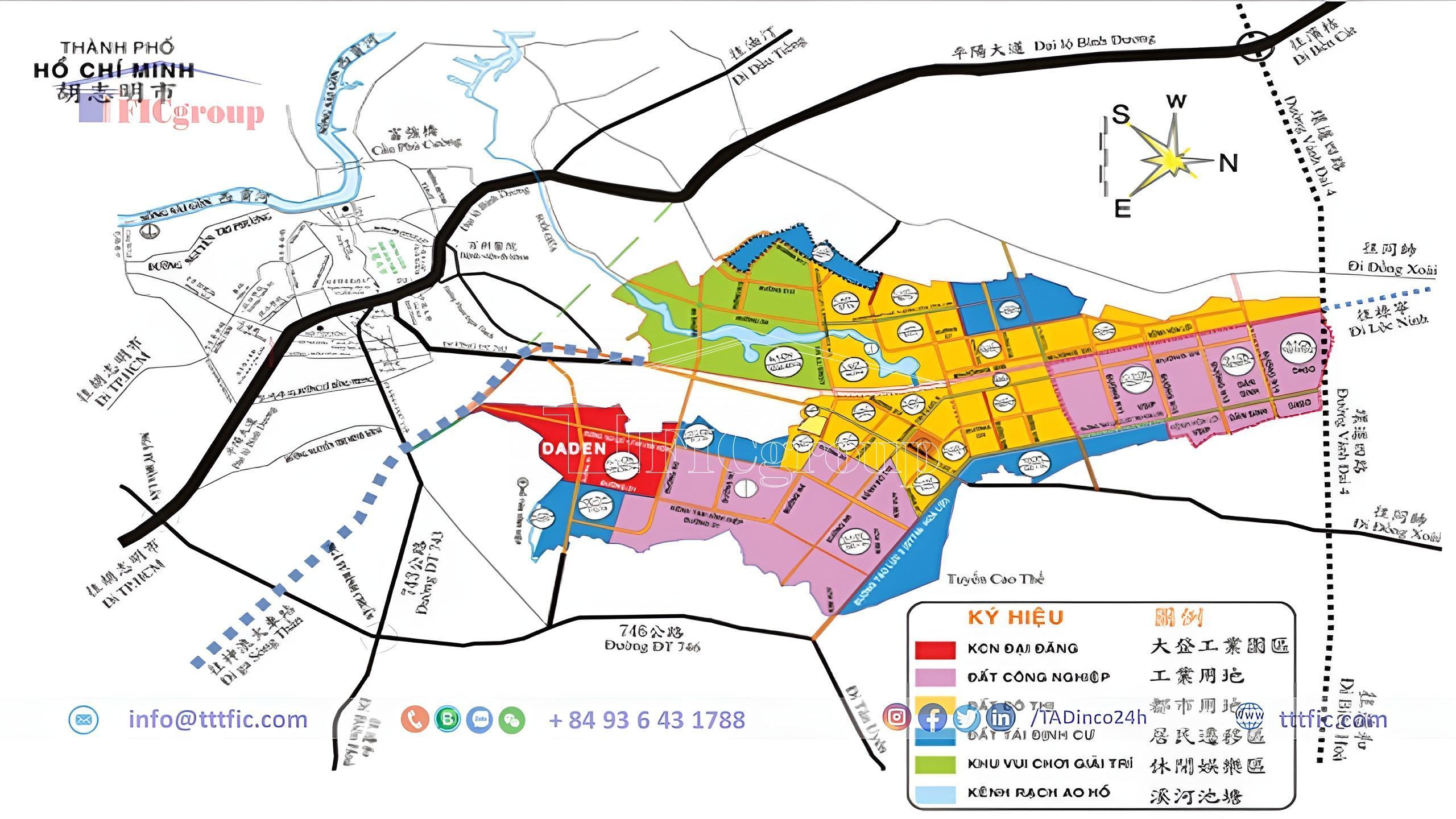 Dai Dang Industrial Park - Binh Duong Province TTTFIC GROUP