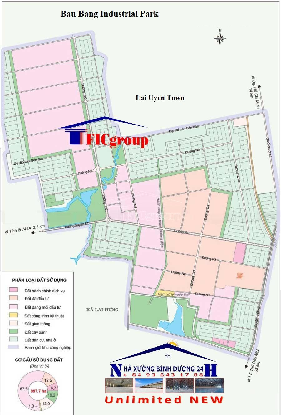 Bau Bang Industrial Park - Binh Duong Province - tttfic.com