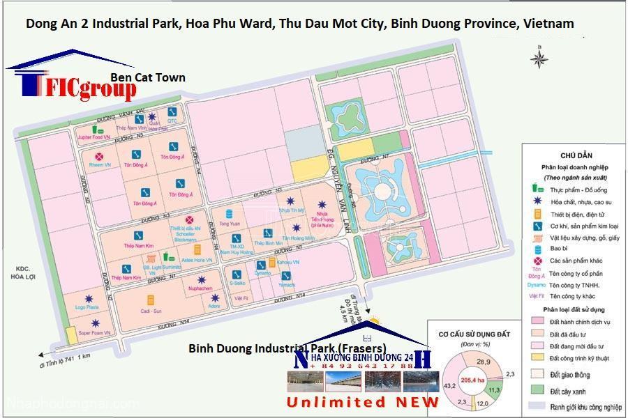 Dong An 2 Industrial Park - Binh Duong Province - tttfic.com