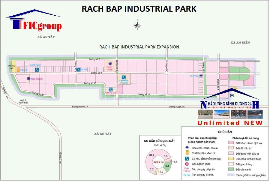 Rach Bap Industrial Park - Binh Duong Province - tttfic.com