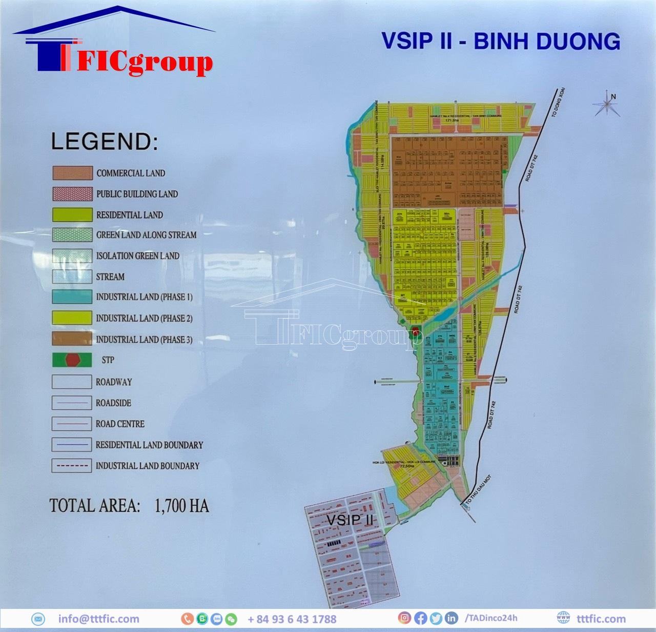 Vietnam-Singapore 2A Industrial Parks (VSIP2A) - TTTFIC Group