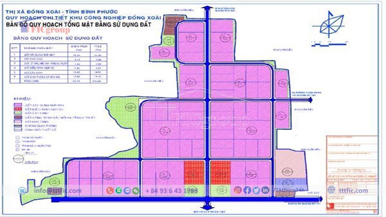 Dong Xoai 3 Industrial Park - Binh Phuoc Province - TTTFICGROUP