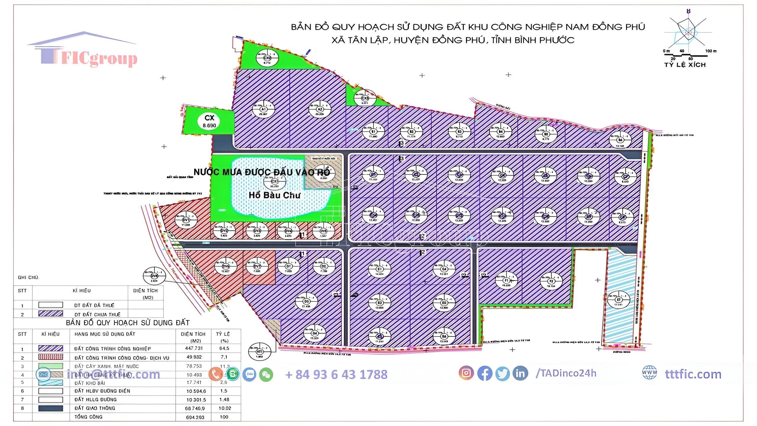 Nam Dong Phu Industrial Park - Binh Phuoc Province - TTTFICGROUP