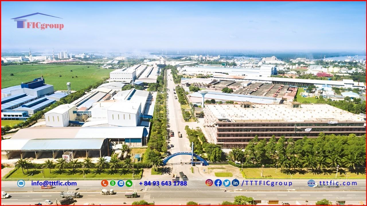 T​he Go Dau Industrial Park as viewed from above - Dong Nai Province - TTTFIC GROUP