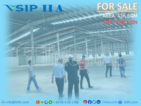 New Built Factory For Sale - VSIP 2A Industrial Park