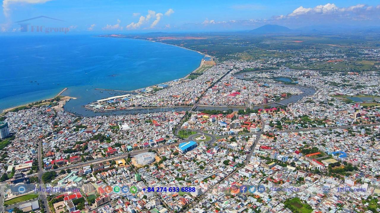 Bird's-eye view of Binh Thuan Province - Vietnam - TTTFIC Group