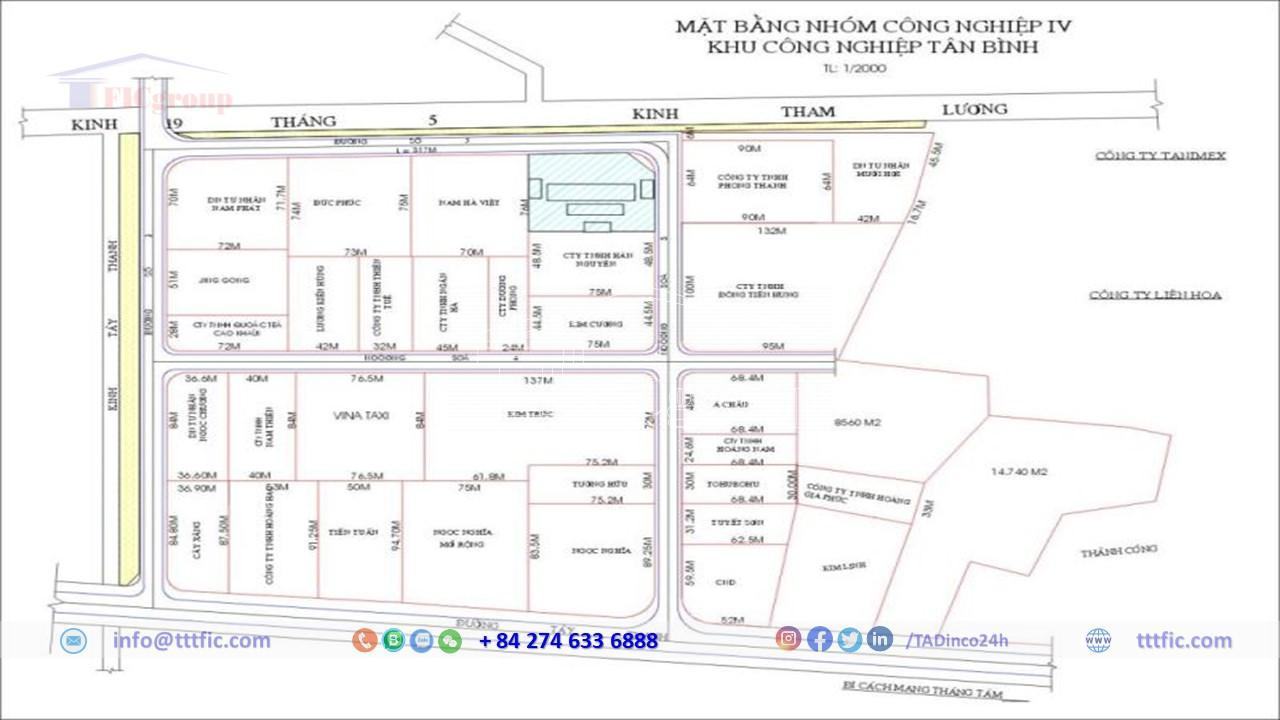 Tan Binh Industrial Park - HCMC - TTTFIC Group