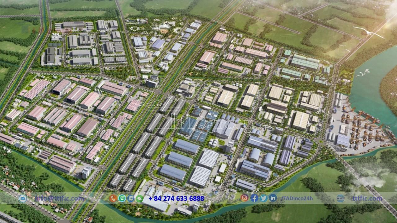 Tran Anh Tan Phu Industrial Park landscape layout map - TTTFIC Group