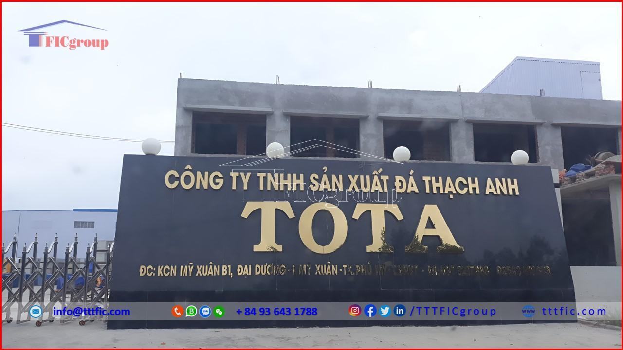 Factory in My Xuan B1 - Dai Duong Industrial Park - Ba Ria Vung Tau Province - TTTFIC GROUP