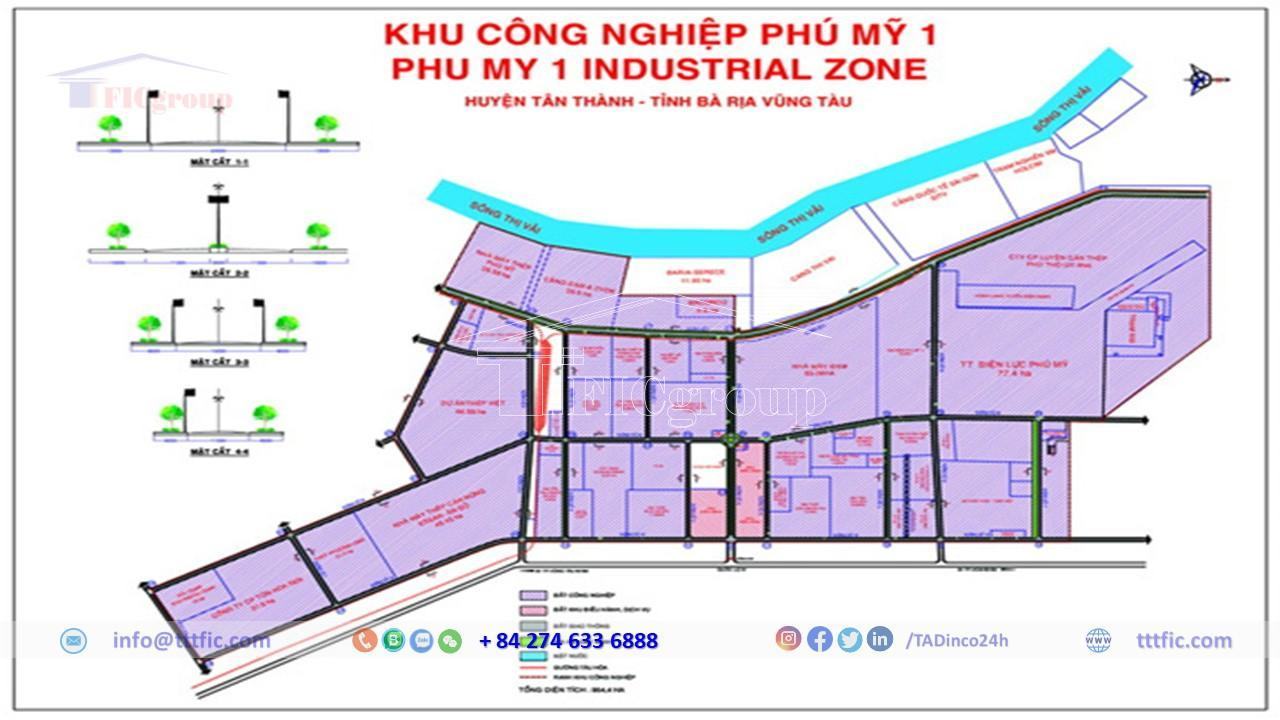 Phu My 1 Industrial Park - Ba Ria-Vung Tau - TTTFIC Group