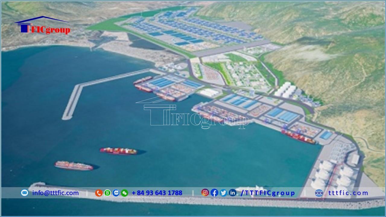An overview perspective of Ca Na Industrial Park - Ninh Thuan - TTTFIC Group