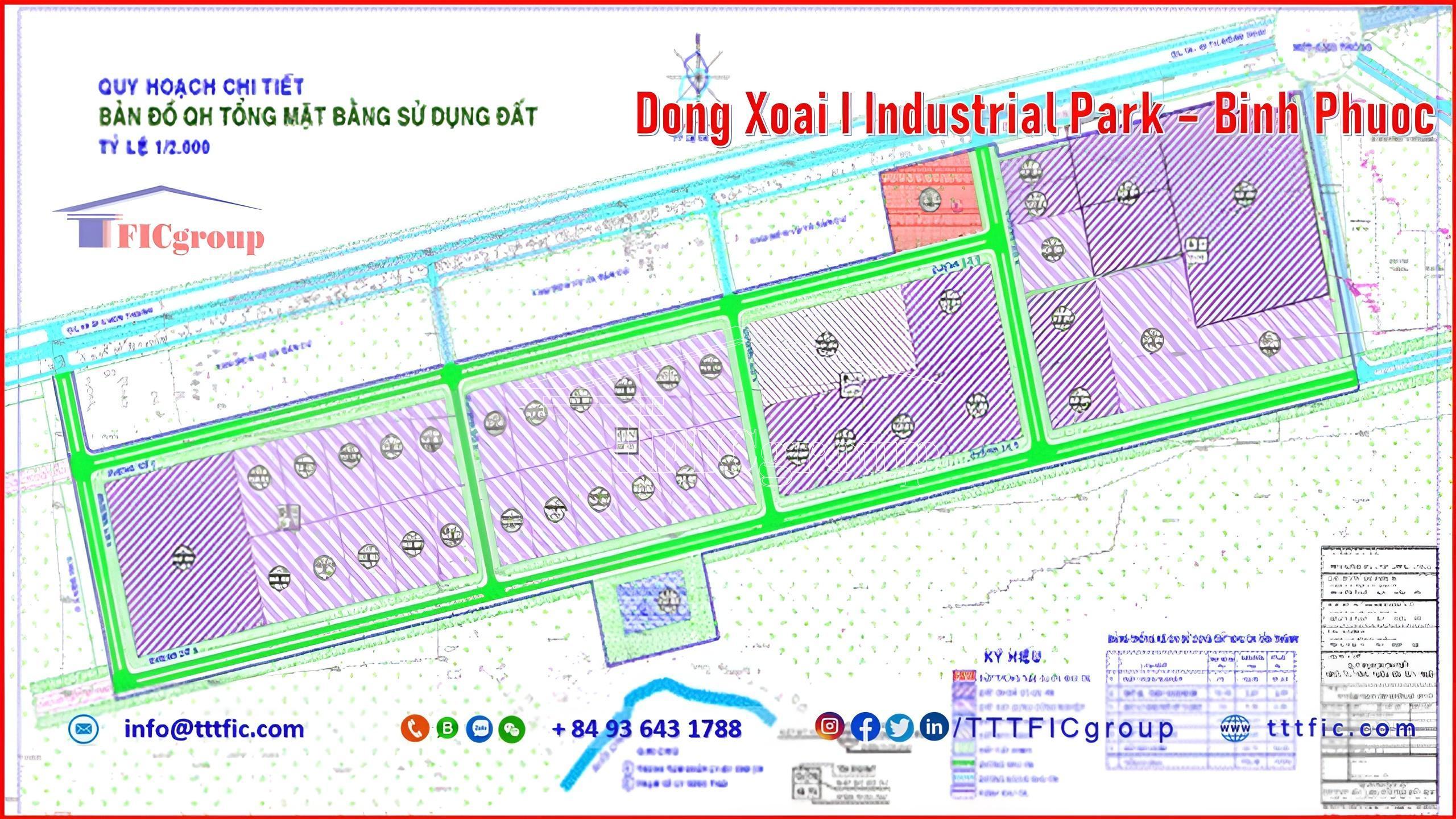 Dong Xoai Industrial Park - Binh Phuoc Province - TTTFICGROUP