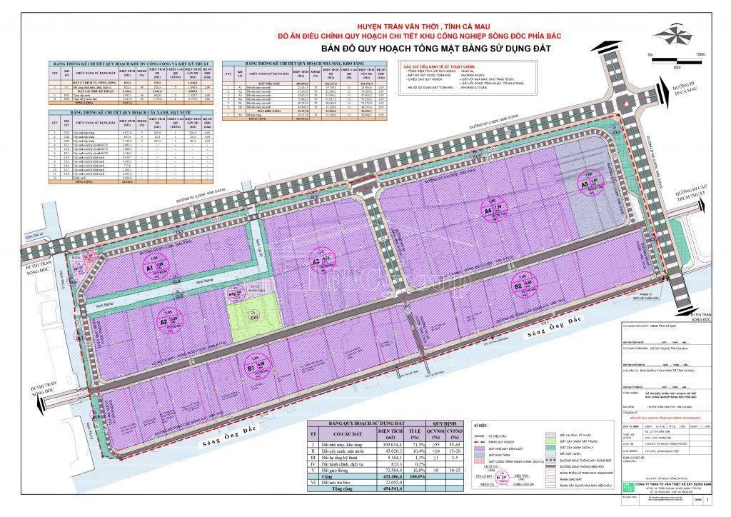 Song Doc Industrial Park (South) - Ca Mau Province - TTTFIC Group