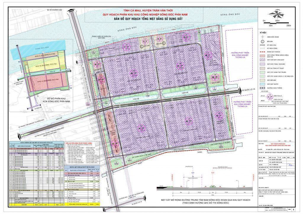 Song Doc Industrial Park (South) - Ca Mau Province - TTTFIC Group