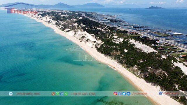 Nearby beach Van Thang Industrial Park – Khanh Hoa Province – TTTFICGROUP