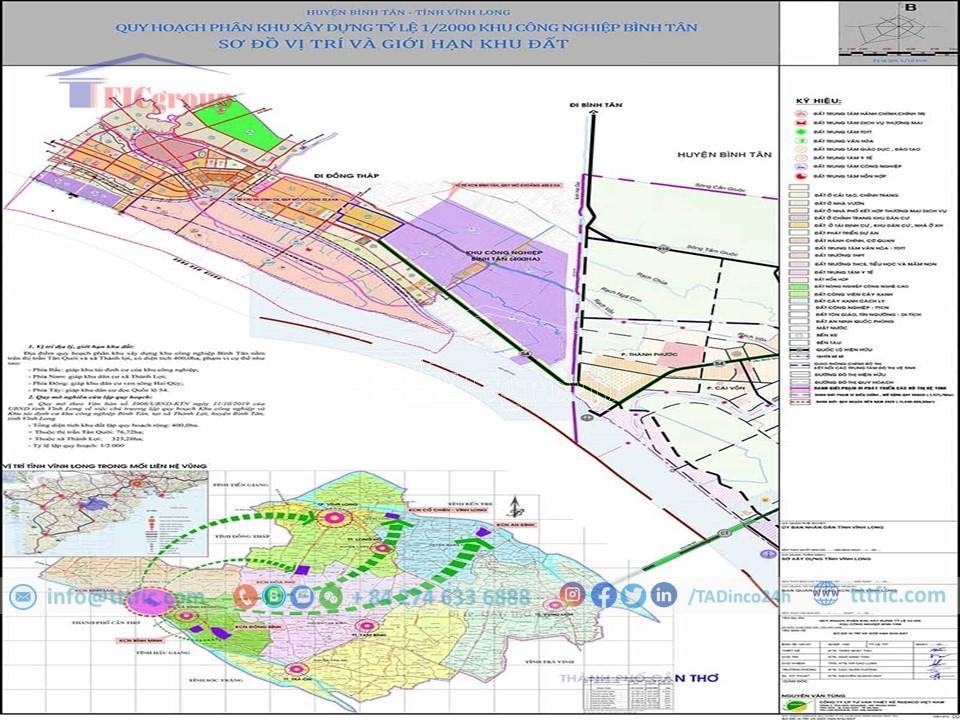 Binh Tan Industrial Park - Vinh Long, TTTFIC GROUP