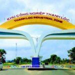 Wellcome gate of Thanh Loc Industrial Park - Kien Giang Province