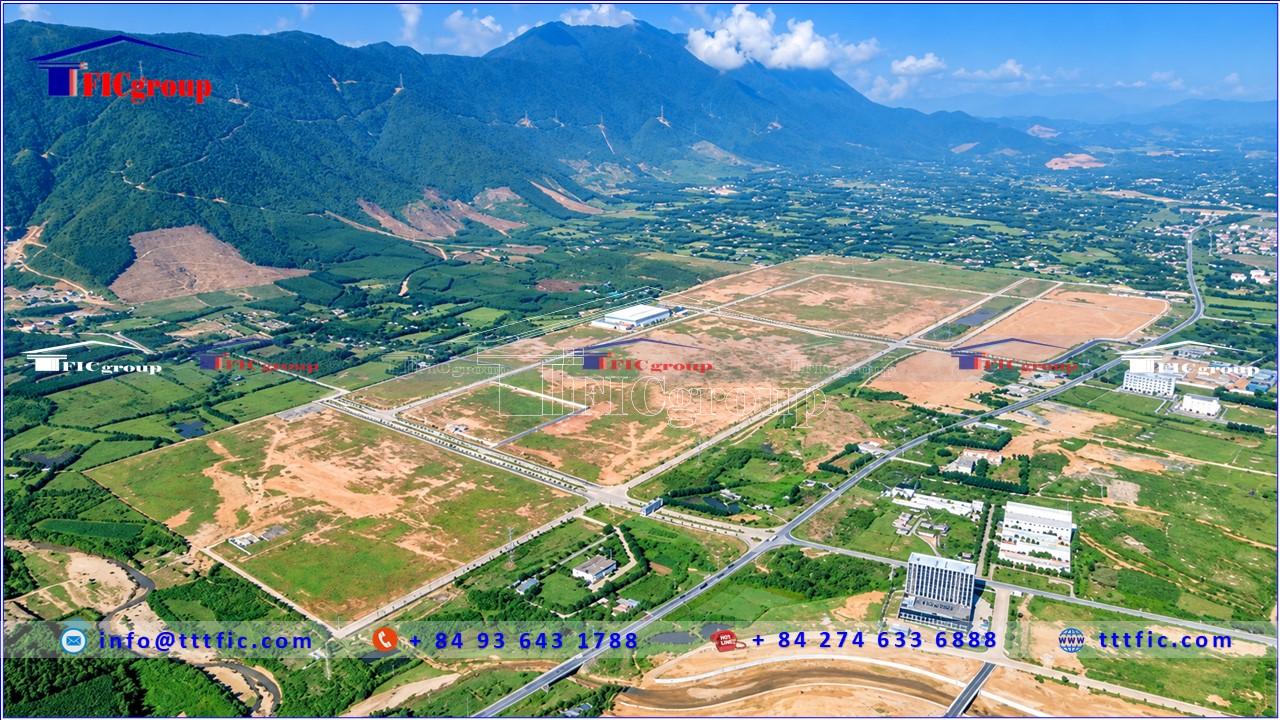 Aerial view of Phu Vinh Industrial Park Ha Tinh Vietnam | TTTFIC Group