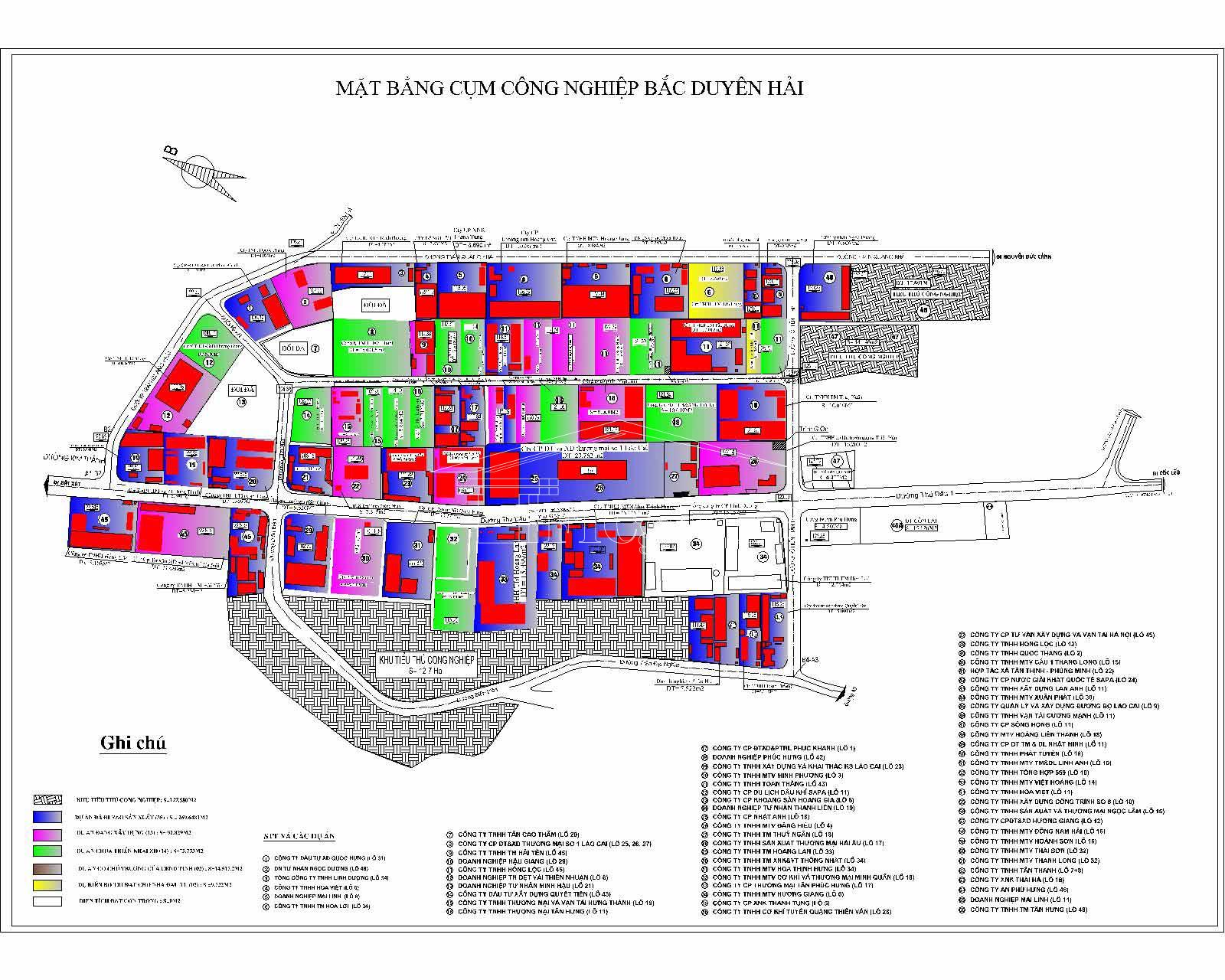 Bac Duyen Hai Industrial Park - Lao Cai Province - TTTFIC Group