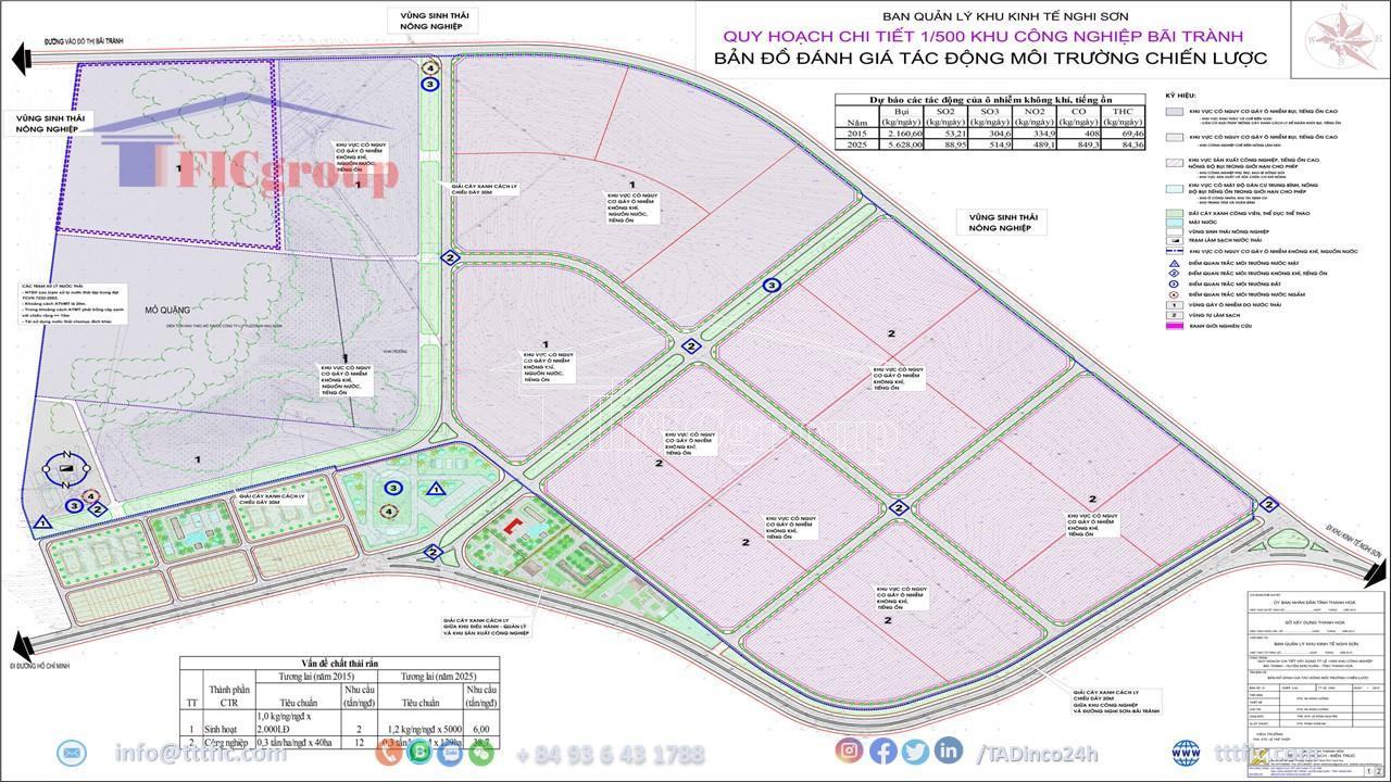 Bai Tranh Industrial Park - Thanh Hoa Province - TTTFIC Group