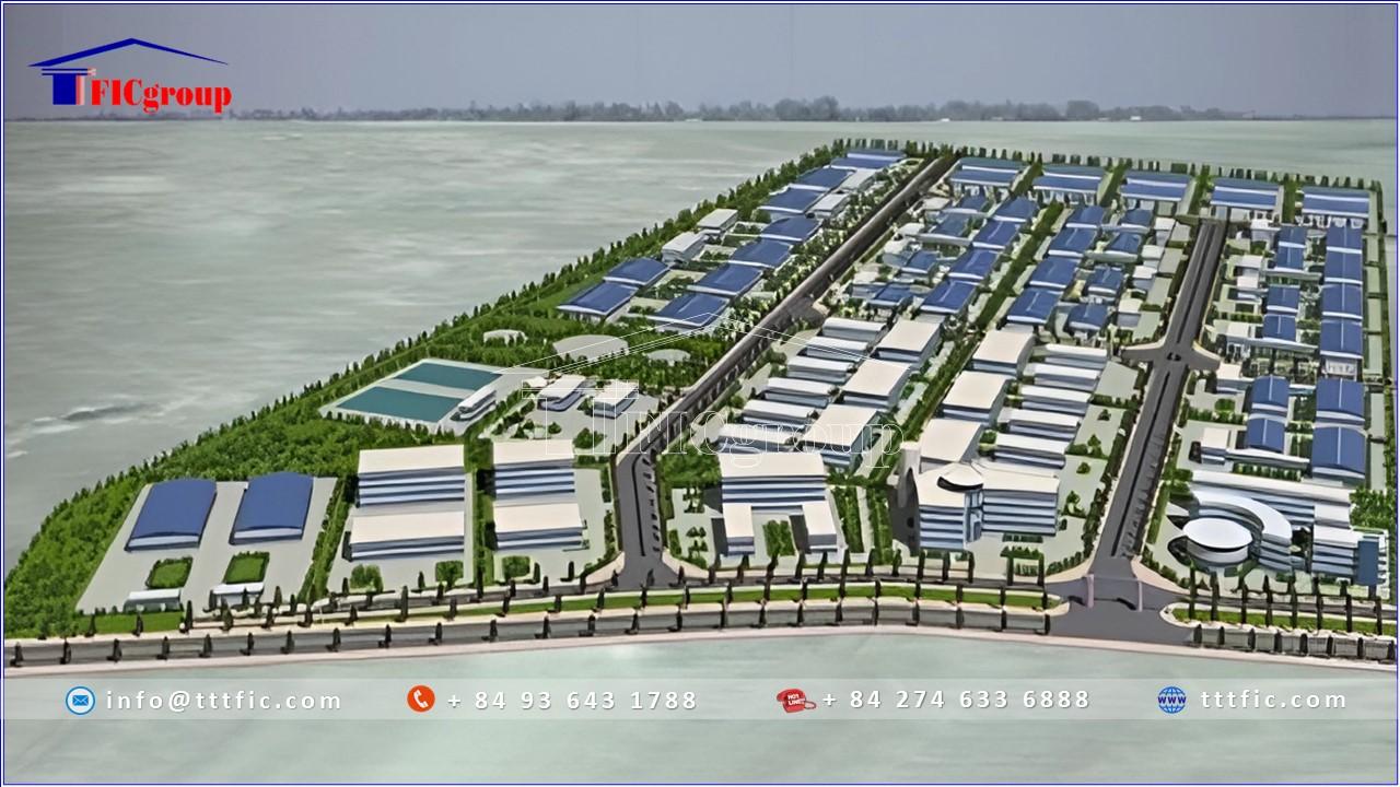 An overview perspective of Gia Lach Industrial Park - Ha Tinh Province - TTTFIC Group