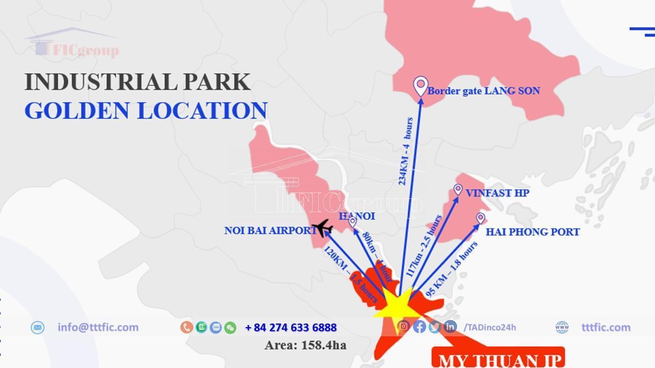 My Thuan Industrial Park - Nam Đinh - TTTFIC Group
