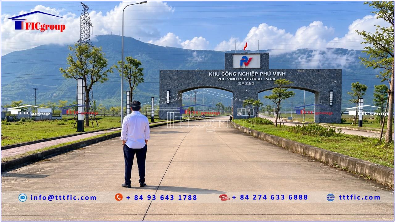 TTTFIC Group site survey at Phu Vinh Industrial Park Ha Tinh Vietnam