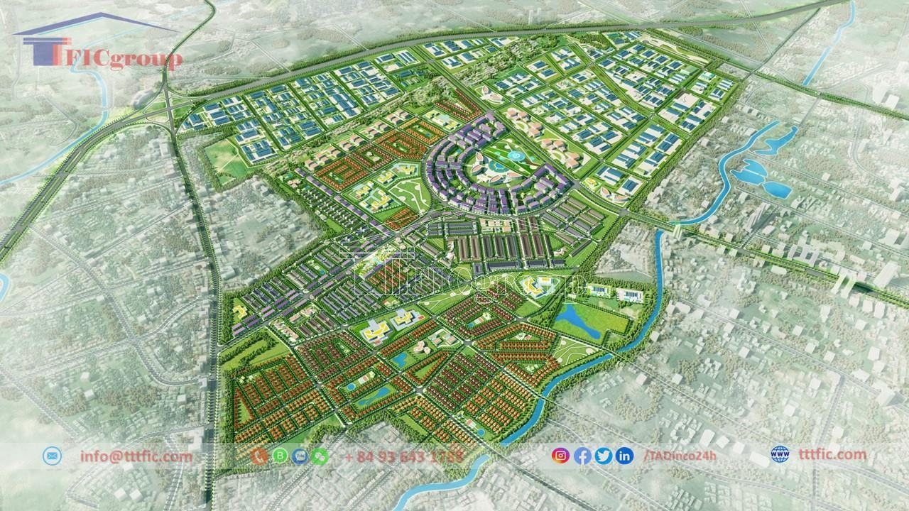 The panorama of VSIP Industrial Park - Nghe An