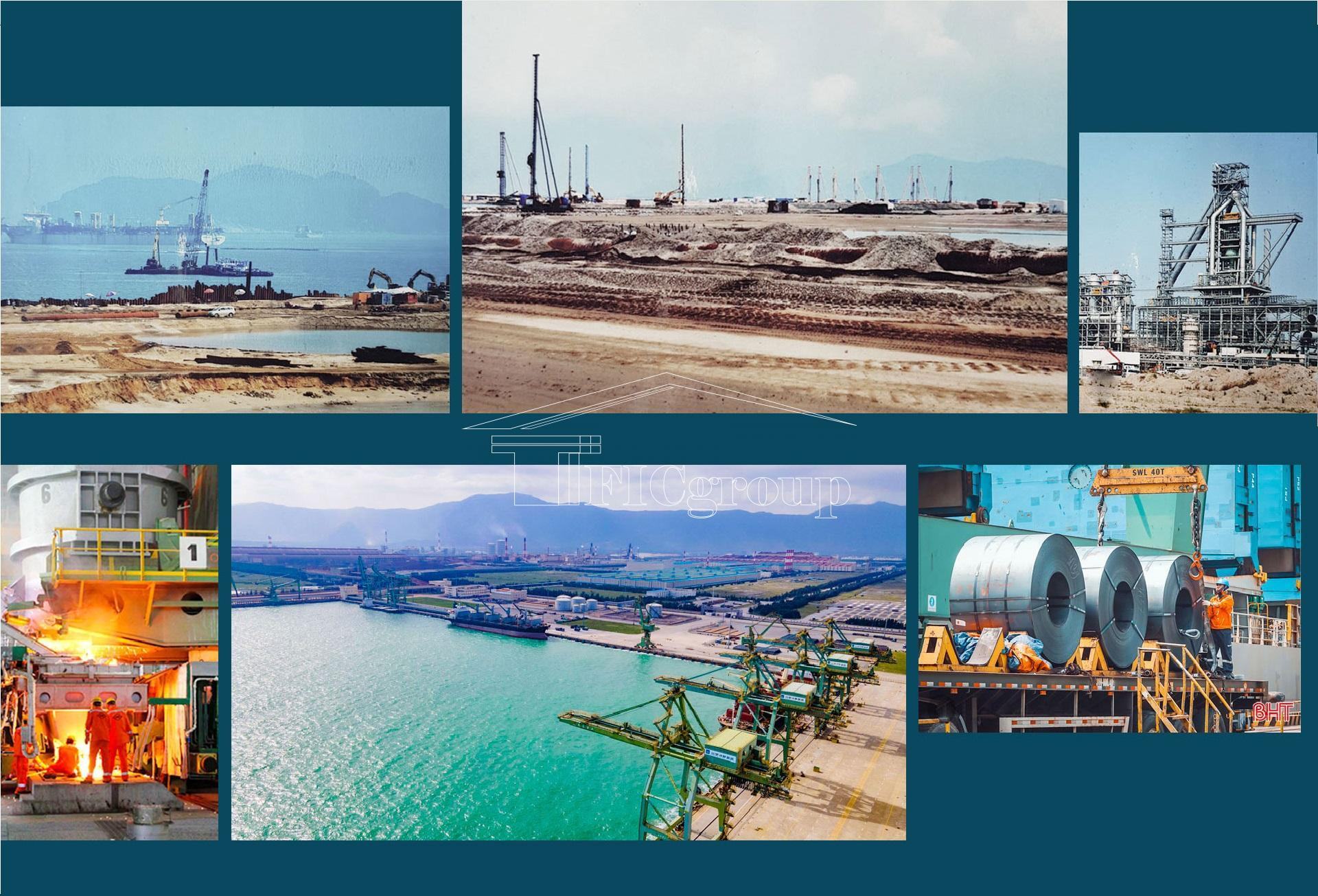The panorama of Vung Ang Economic Zone - Ha Tinh 