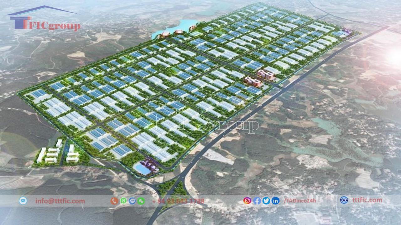 An overview perspective of Phu Quy Industrial Zone (WHA - Thanh Hoa) - TTTFIC Group