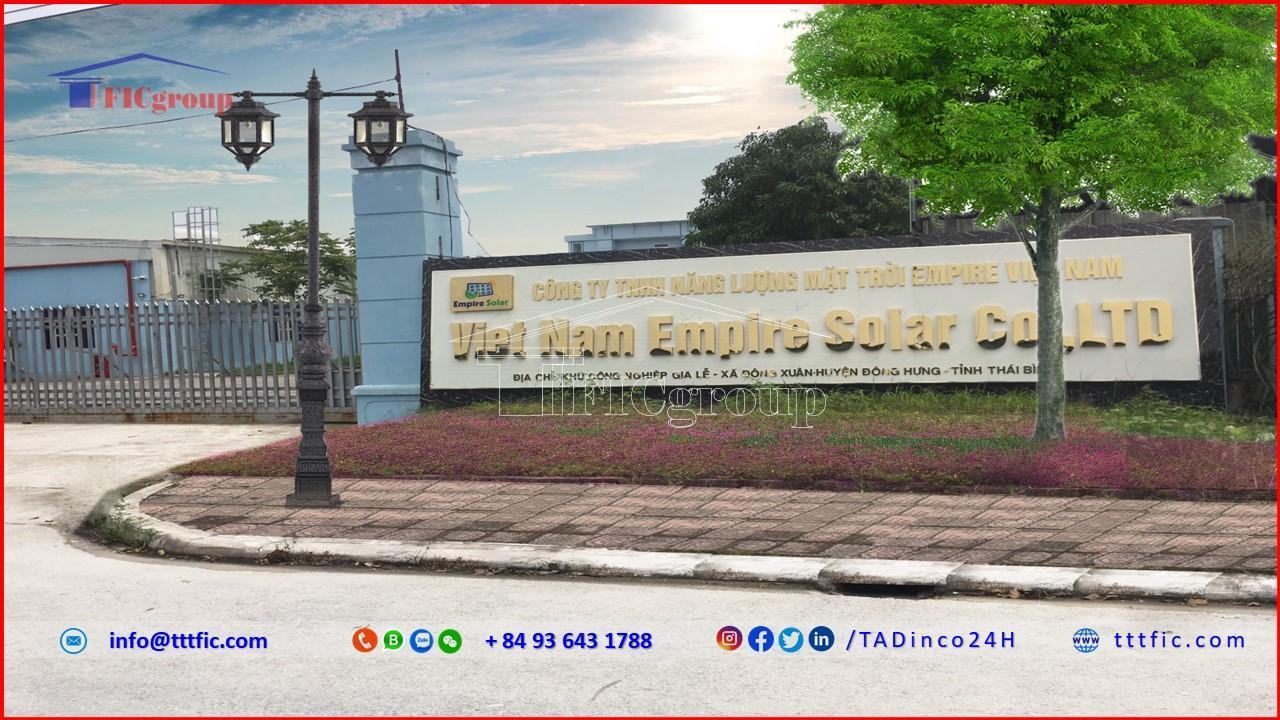A perspective on Gia Le Industrial Park - Thai Binh - TTTFIC Group