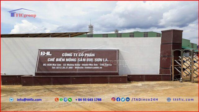Mai Son Industrial Park – Son La – TTTFIC Group