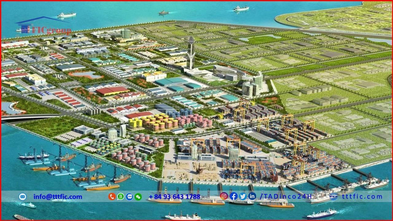 An overview of Nam Dinh Vu Industrial Park - Hai Phong - TTTFIC Group