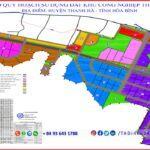 Master map plan of Thanh Ha Industrial Park - Hoa Binh - TTTFIC Group