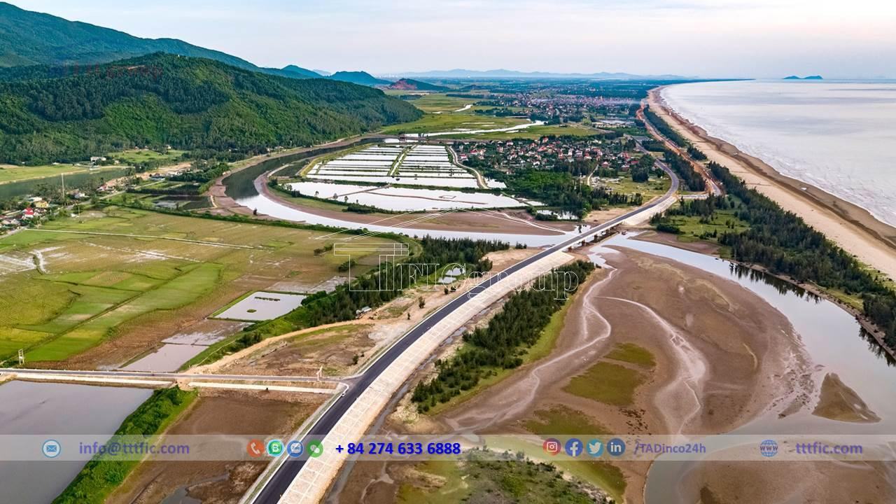 The panorama of Vung Ang Economic Zone - Ha Tinh 