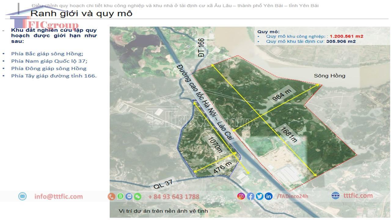 Transportation connectivity to Au Lau Industrial Park - Yen Bai - TTTFIC Group