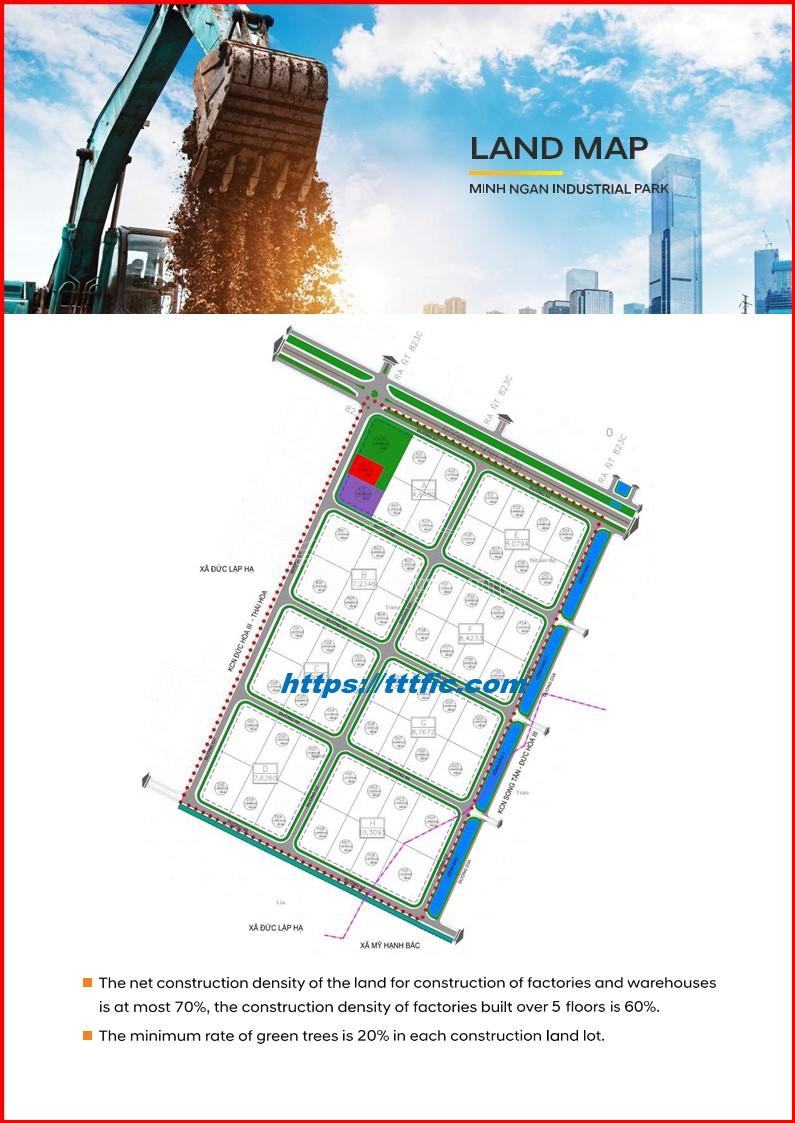 Duc Hoa 3 - Minh Ngan Industrial Park - Long An Province - TTTFIC GROUP 