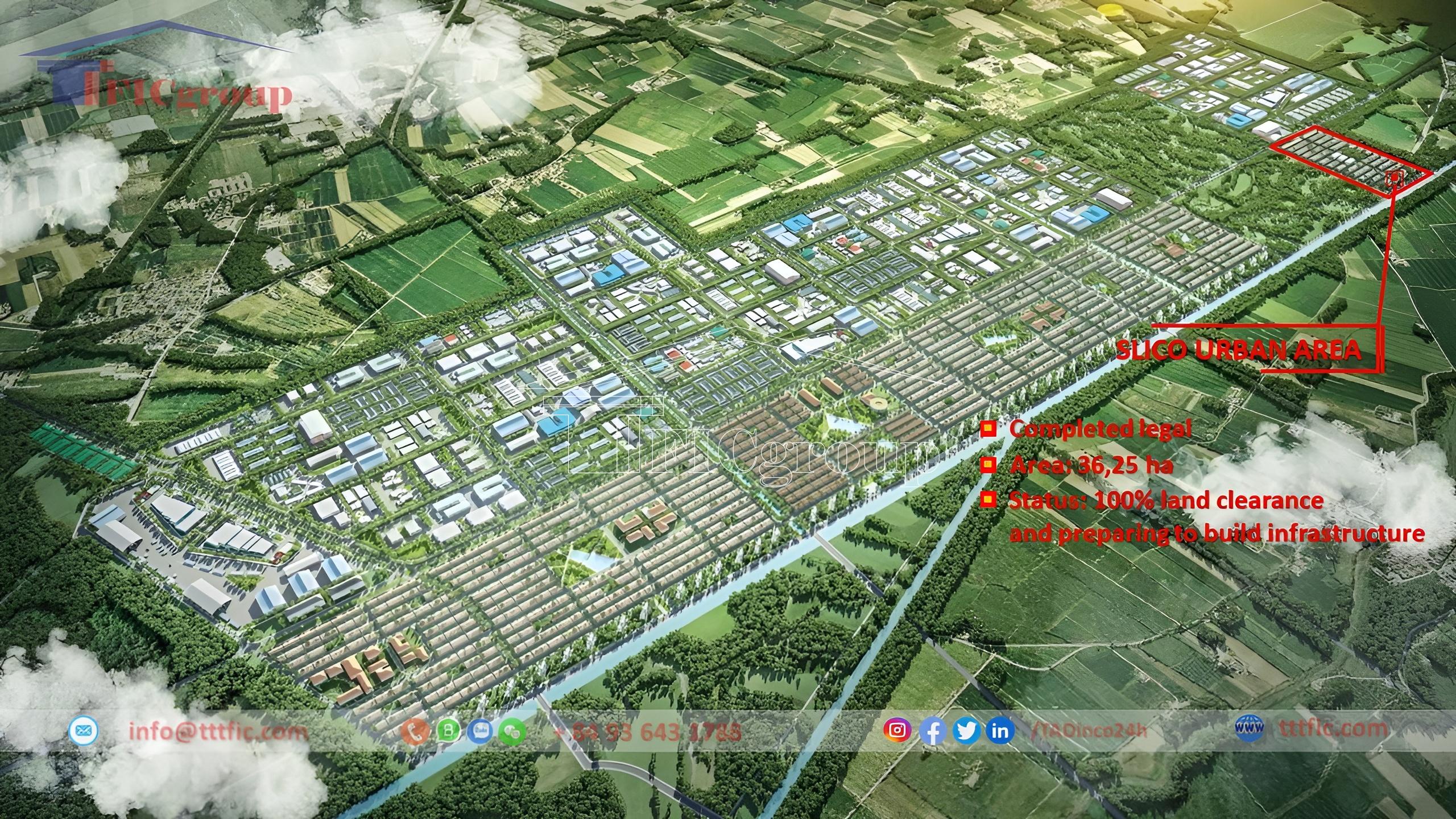 Duc Hoa 3 - Slico Urban Area - Long An Province - TTTFIC GROUP