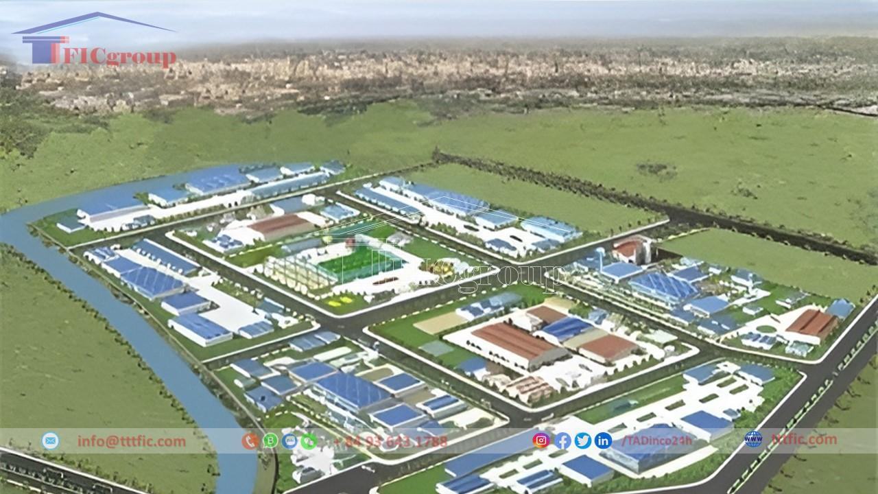 Master plan map of Hanoi - Dai Tu Industrial Park - Ha Noi - TTTFIC Group