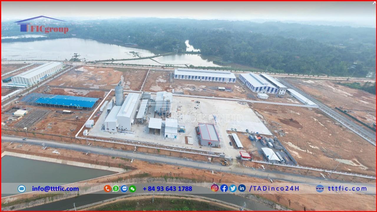 A perspective on Cam Khe Industrial Park - Phu Tho - TTTFIC GROUP