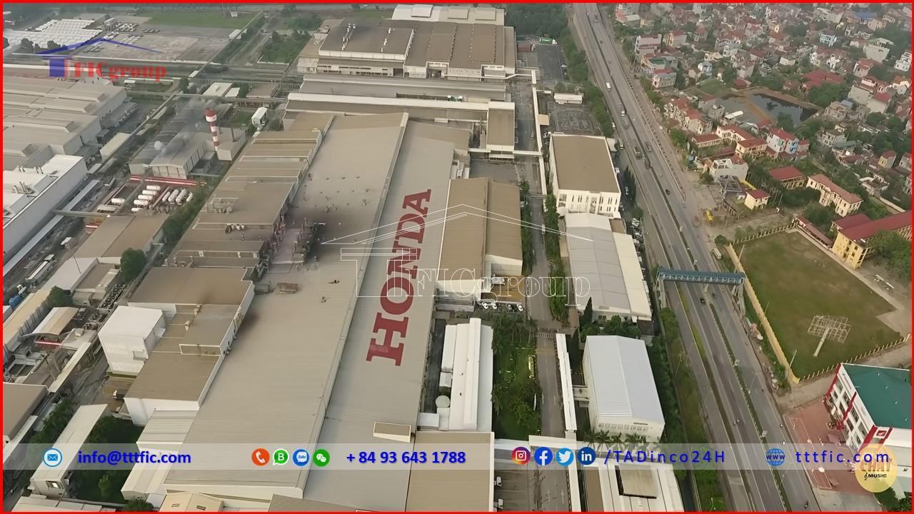A perspective on Kim Hoa Industrial Park - Vinh Phuc - TTTFIC Group
