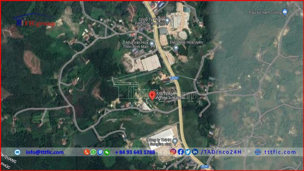 The transportation of Son Nam Industrial Park - Tuyen Quang - TTTFIC Group