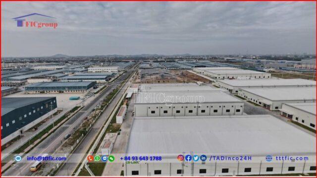 The factory is located within Van Trung Industrial Park – Bac Giang – TTTFIC Group