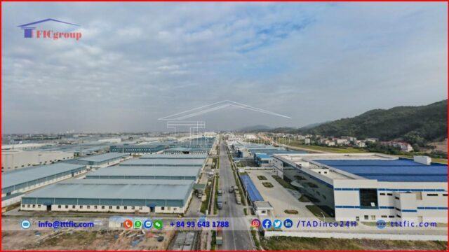 The factory is located within Van Trung Industrial Park – Bac Giang – TTTFIC Group