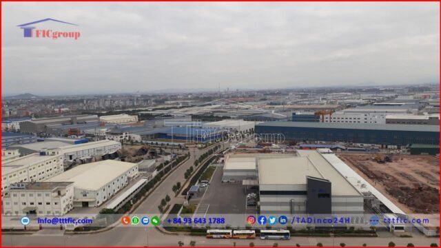 The factory is located within Van Trung Industrial Park – Bac Giang – TTTFIC Group