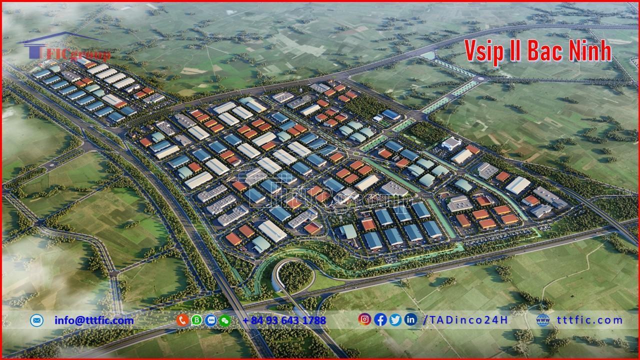 Over View of VSIP Bac Ninh II Industrial Park